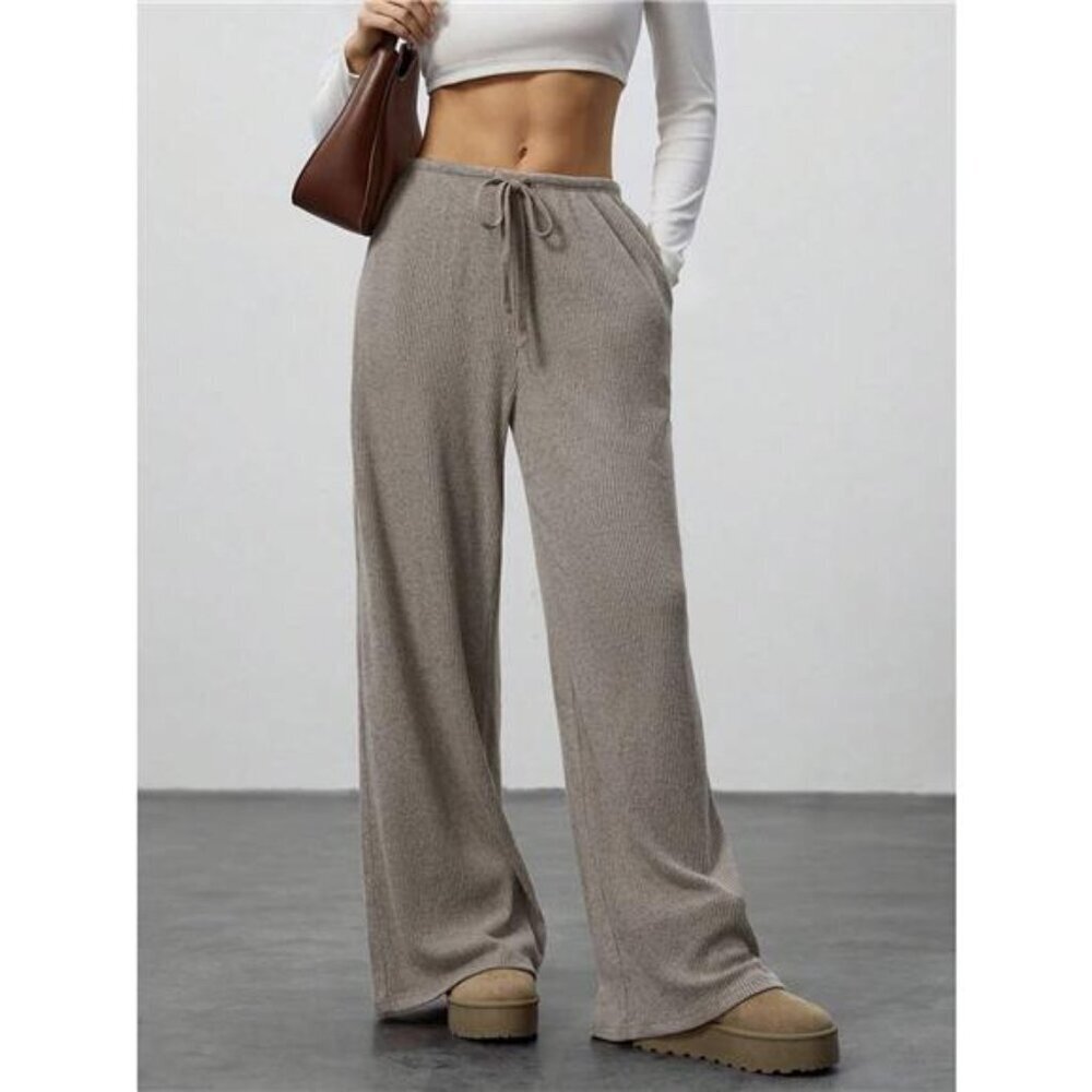 Relaxed Fit Wide Leg Pants - Picture 7 of 16